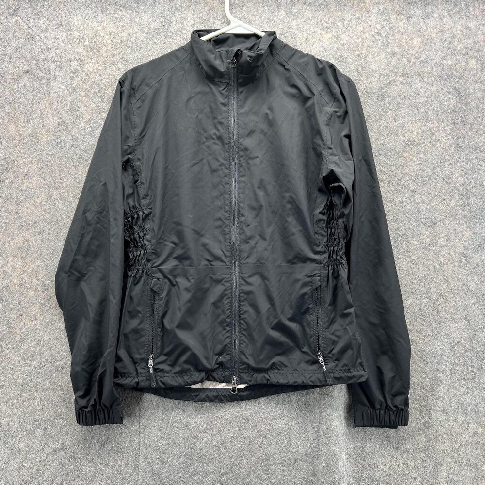Zero Restriction Sweater Men Small Black Full Zip Tour Series Windbreakee Jacket